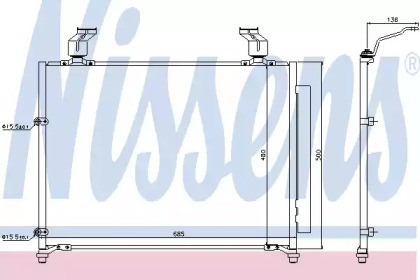 Конденсатор NISSENS 940295