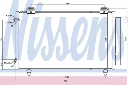 Конденсатор NISSENS 940299