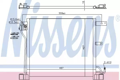 Конденсатор NISSENS 940338