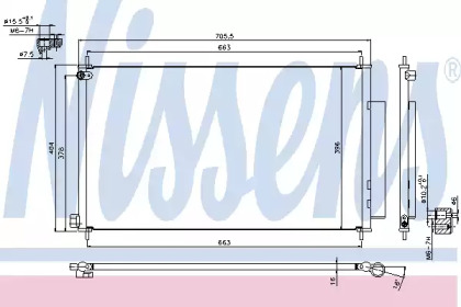 Конденсатор NISSENS 940354