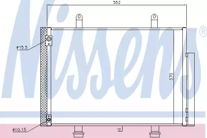 Конденсатор NISSENS 940356