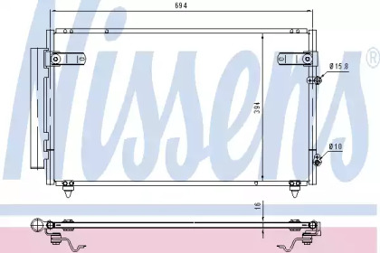 Конденсатор NISSENS 940368