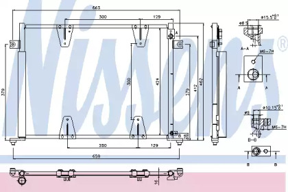 Конденсатор, кондиционер NISSENS 940373