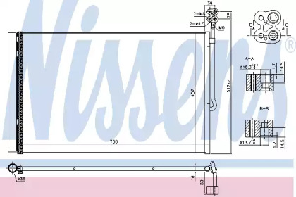 Конденсатор, кондиционер NISSENS 940415