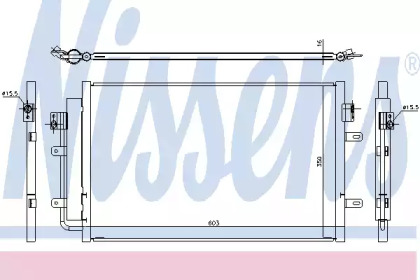 Конденсатор, кондиционер NISSENS 940431