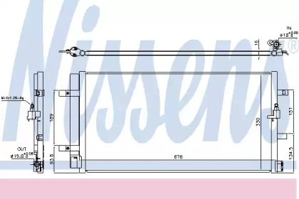 Конденсатор NISSENS 940453