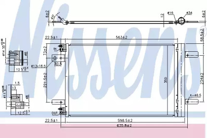 Конденсатор NISSENS 940458