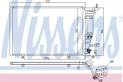 Конденсатор NISSENS 940500