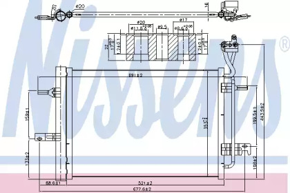 Конденсатор NISSENS 940511