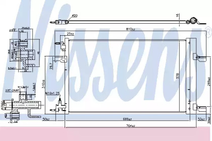 Конденсатор NISSENS 940533