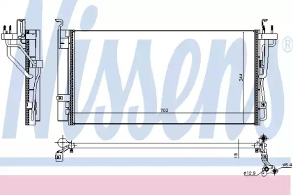 Конденсатор NISSENS 940552