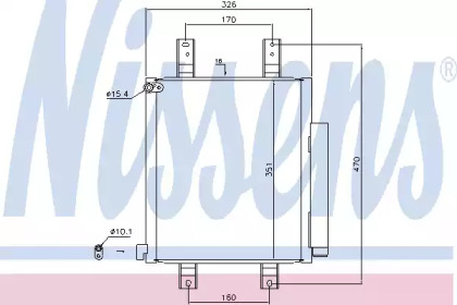 Конденсатор NISSENS 940554