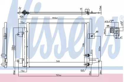 Конденсатор NISSENS 940588