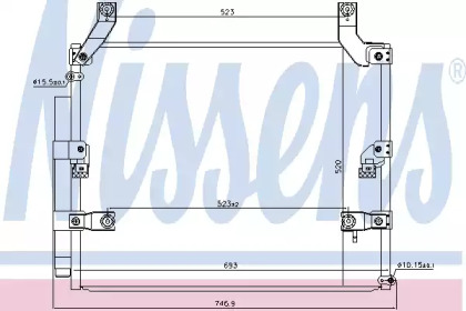 Конденсатор NISSENS 940618