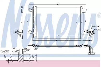 Конденсатор NISSENS 940674