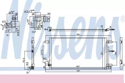 Конденсатор NISSENS 940694