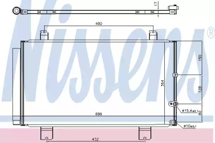 Конденсатор NISSENS 940711