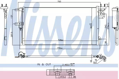 Конденсатор NISSENS 940764