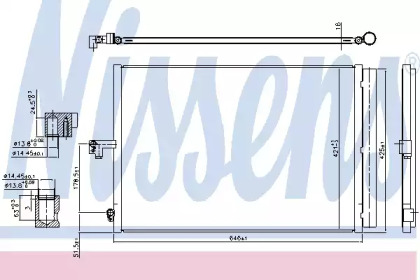 Конденсатор NISSENS 940780