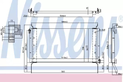 Конденсатор NISSENS 94217