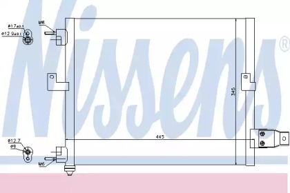 Конденсатор NISSENS 94036