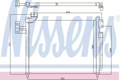 Конденсатор NISSENS 94760