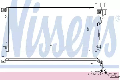 Конденсатор NISSENS 94804