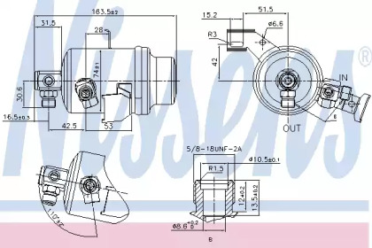 Осушитель NISSENS 95023