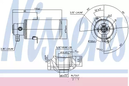 Осушитель NISSENS 95026