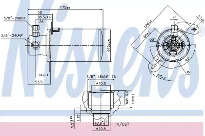 Осушитель NISSENS 95078