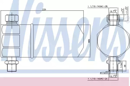 Осушитель NISSENS 95115