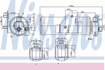 Осушитель NISSENS 95223