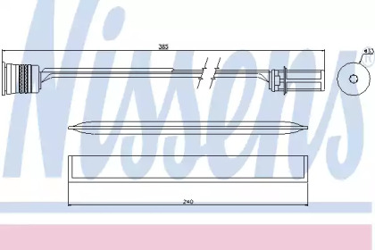 Осушитель, кондиционер NISSENS 95466