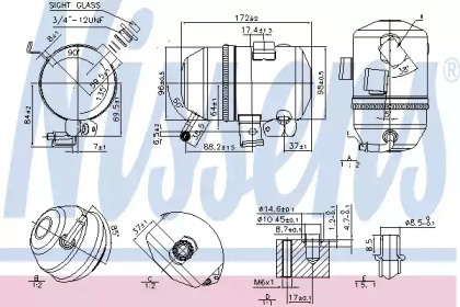 Осушитель, кондиционер NISSENS 95520