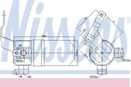 Осушитель NISSENS 95552