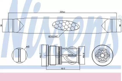 Осушитель NISSENS 95566