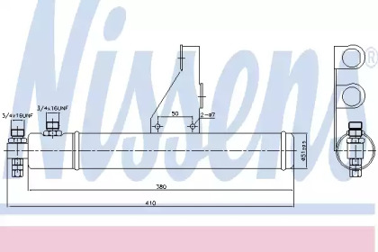 Осушитель, кондиционер NISSENS 95606