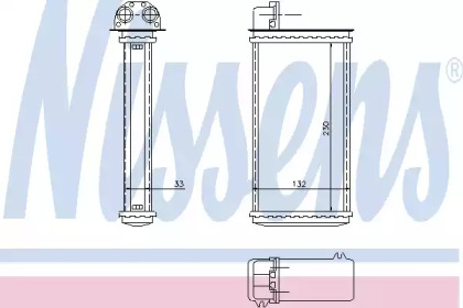 Теплообменник NISSENS 72982