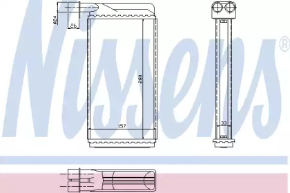 Теплообменник NISSENS 73382