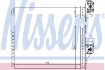 Теплообменник NISSENS 70975