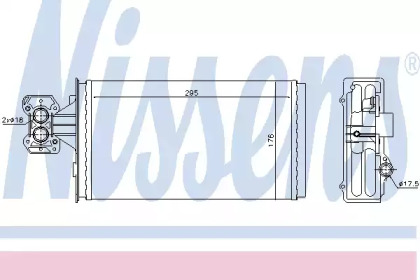 Теплообменник NISSENS 71803