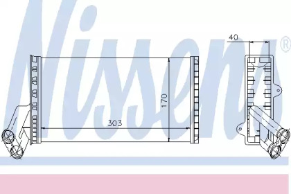 Теплообменник NISSENS 71149