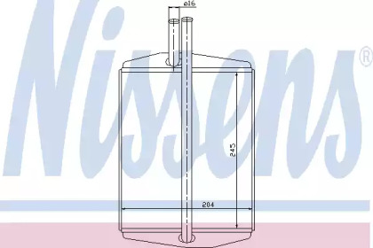 Теплообменник NISSENS 71748