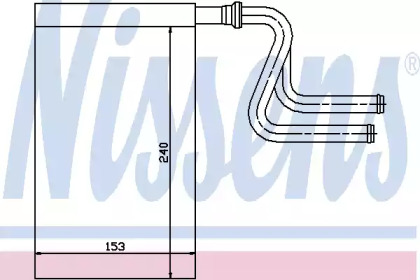 Теплообменник NISSENS 71745