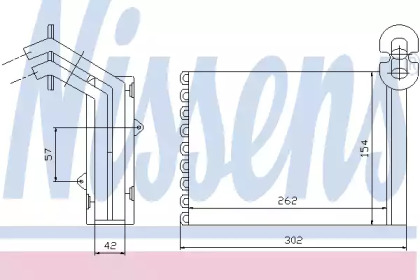 Теплообменник NISSENS 73972