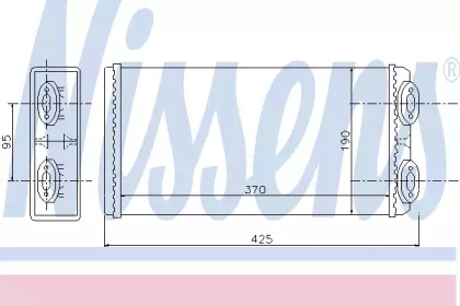 Теплообменник NISSENS 71925