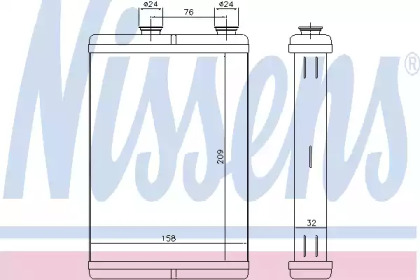 Теплообменник NISSENS 71451