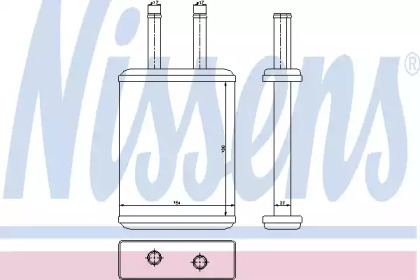 Теплообменник NISSENS 77524