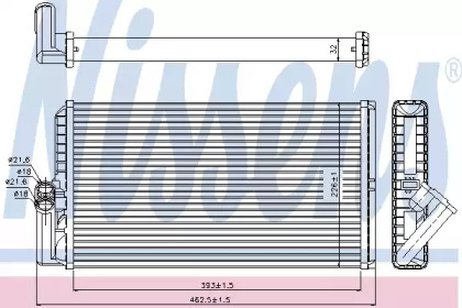 Теплообменник NISSENS 72034