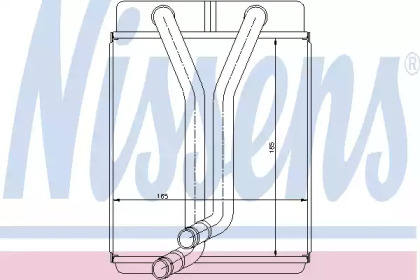 Теплообменник NISSENS 77501